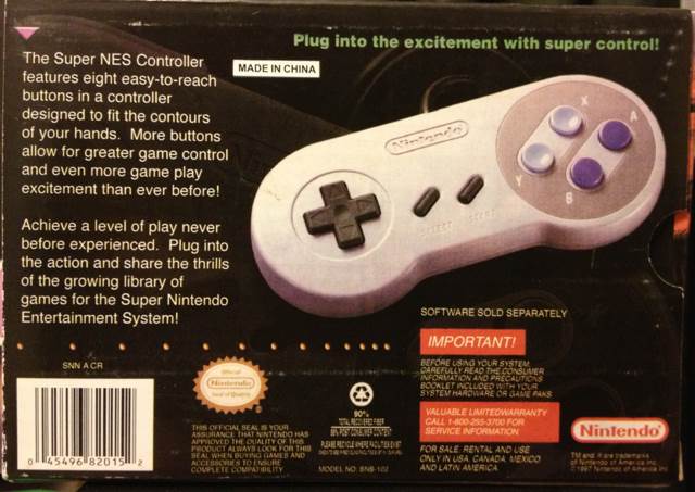 SNES Console - Arcade (1985, Nintendo - 1) video game collectible [Barcode 045496820152] - Main Image 2