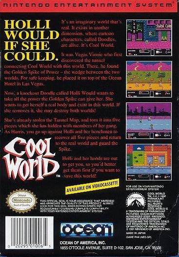 Cool World - Nintendo Entertainment System (NES) video game collectible - Main Image 2