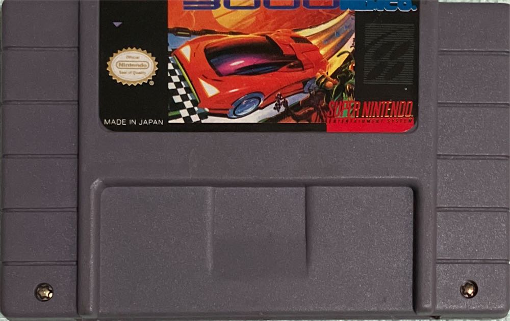 Top Gear 3000 - Nintendo Super Nintendo Entertainment System (SNES) (Kemco - 2) video game collectible [Barcode 741648001119] - Main Image 3