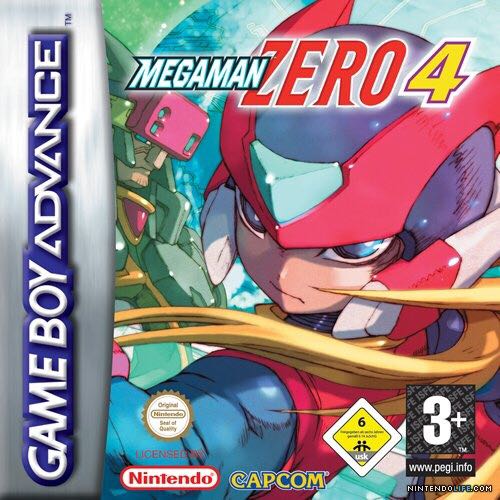Megaman Zero 4 - Nintendo Game Boy Advance (GBA) video game collectible - Main Image 1