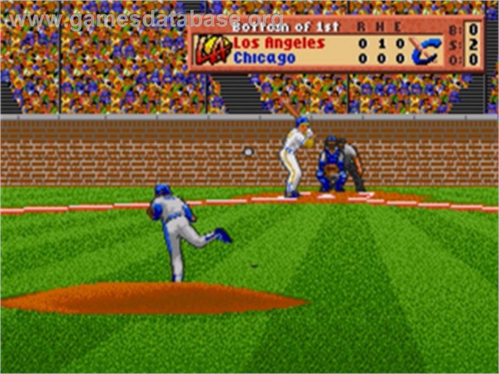 Hardball! (Video Game Classics) - Sega Genesis (Mega Drive) (Ballistic - 1-2) video game collectible [Barcode 015605031014] - Main Image 4