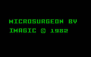 Microsurgeon - Intellivision (Imagic - 1) video game collectible - Main Image 3