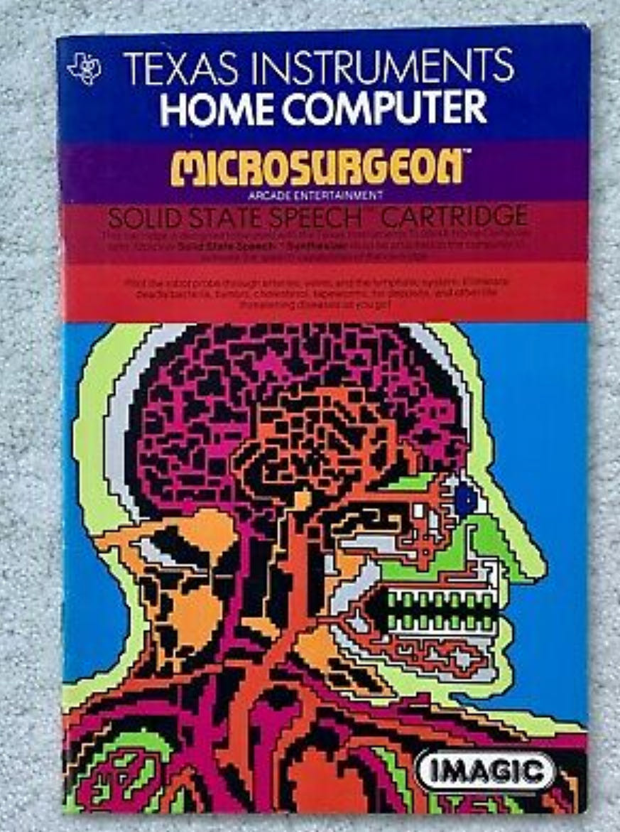 Microsurgeon - Texas Instruments TI-99 (Imagic) video game collectible - Main Image 2