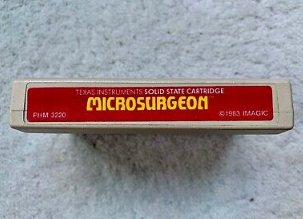 Microsurgeon - Texas Instruments TI-99 (Imagic) video game collectible - Main Image 3