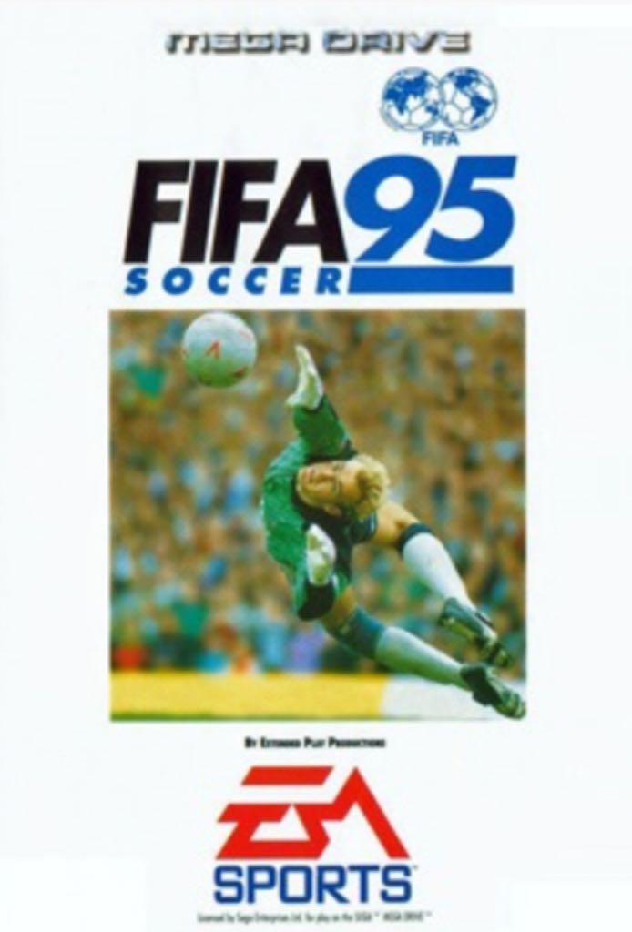 Fifa Soccer 95 - Sega Genesis (Mega Drive) (Electronic Arts) video game collectible - Main Image 1