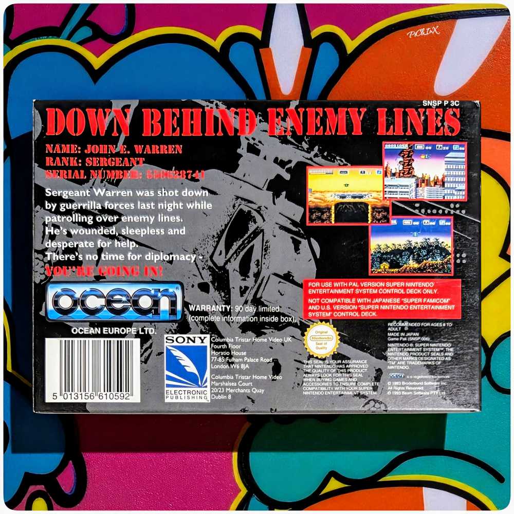 Choplifter III - Nintendo Super Nintendo Entertainment System (SNES) (Extreme Entertainment Group - 1) video game collectible [Barcode 5013156610592] - Main Image 4