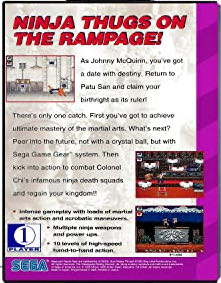 Surf Ninjas - Sega Game Gear (Sega - 1) video game collectible [Barcode 010086025101] - Main Image 2