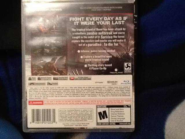Dead Island: Game Of The Year Edition - Sony PlayStation 3 (PS3) (Deep Silver - 1-4) video game collectible [Barcode 816819010235] - Main Image 2