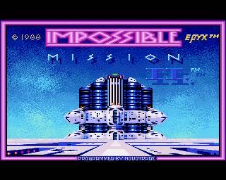 Impossible Mission II - Commodore Amiga (Epyx) video game collectible - Main Image 2