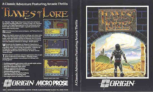 Times of Lore - Commodore 64 (Origin Systems Inc.) video game collectible - Main Image 2