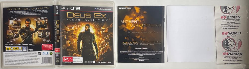 Deus Ex: Human Revolution - Sony PlayStation 3 (PS3) (Square Enix - 1) video game collectible [Barcode 5021290042346] - Main Image 4