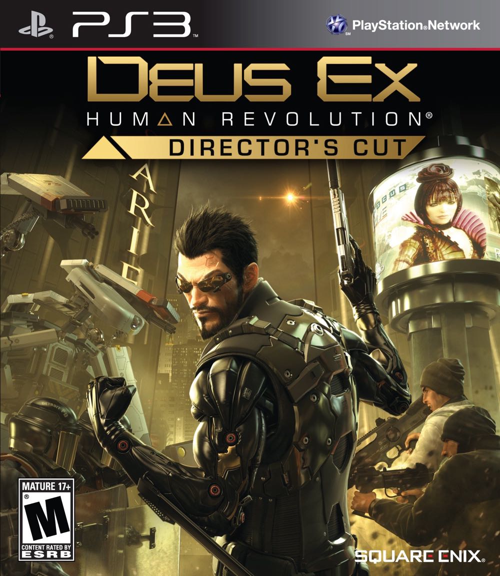 Deus Ex - Human Revolution - Sony PlayStation 3 (PS3) (Square Enix - 1) video game collectible [Barcode 662248910192] - Main Image 3