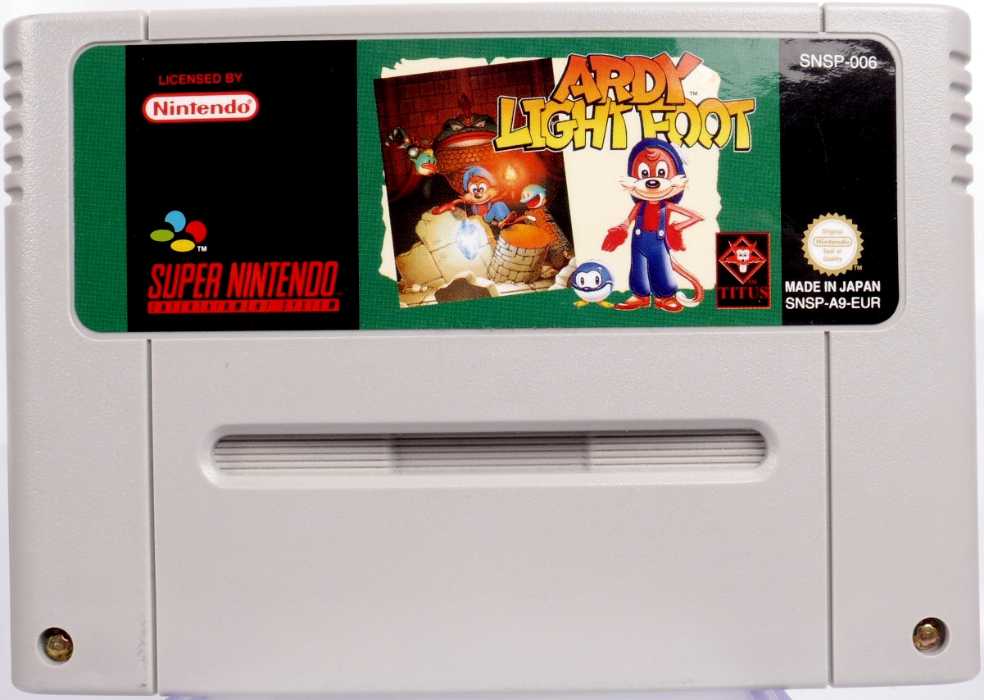 Ardy Lightfoot - Nintendo Super Nintendo Entertainment System (SNES) video game collectible - Main Image 3