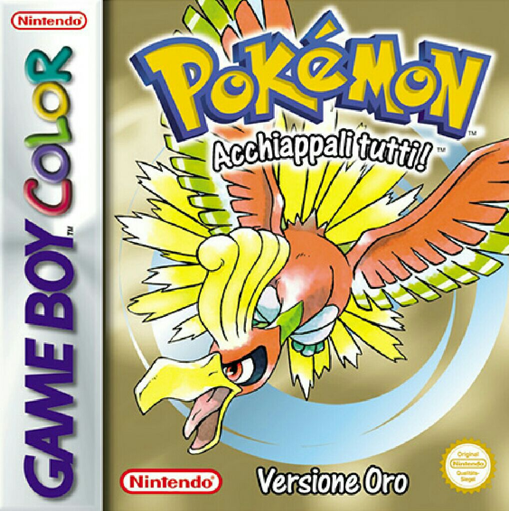 Pokemon Versione Oro - Nintendo Game Boy Color (Nindendo) video game collectible - Main Image 1