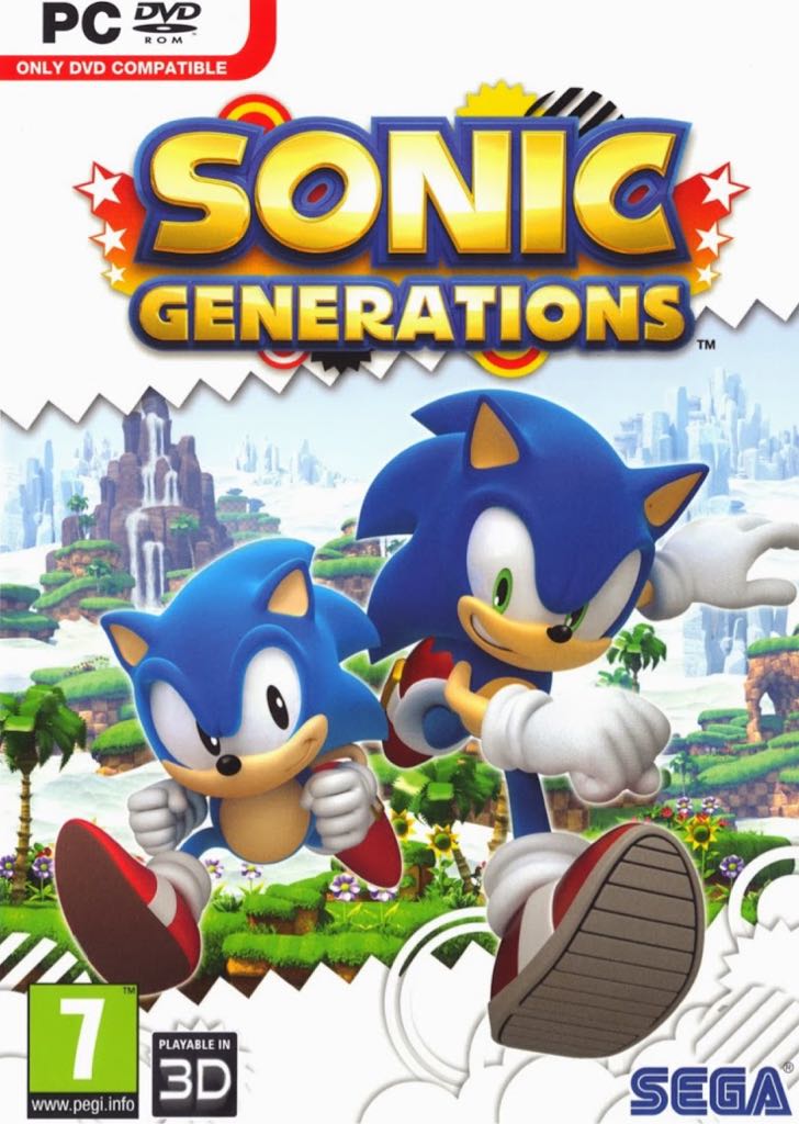 Sonic Generations - PC video game collectible - Main Image 1
