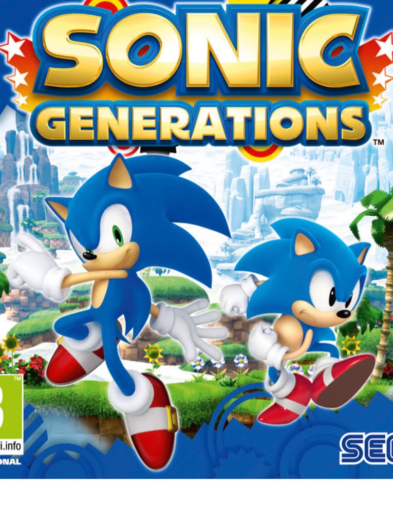 Sonic Generations - Nintendo 3DS (Sega) video game collectible - Main Image 2