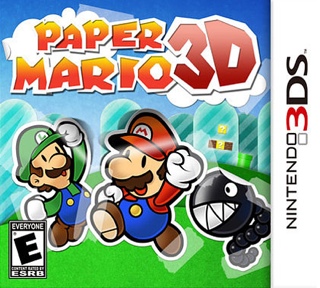 Paper Mario 3ds video game collectible - Main Image 1