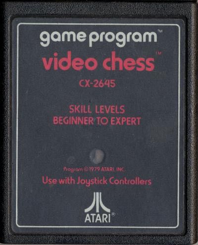 Video Chess - Atari 2600 (Atari, Inc.) video game collectible - Main Image 3