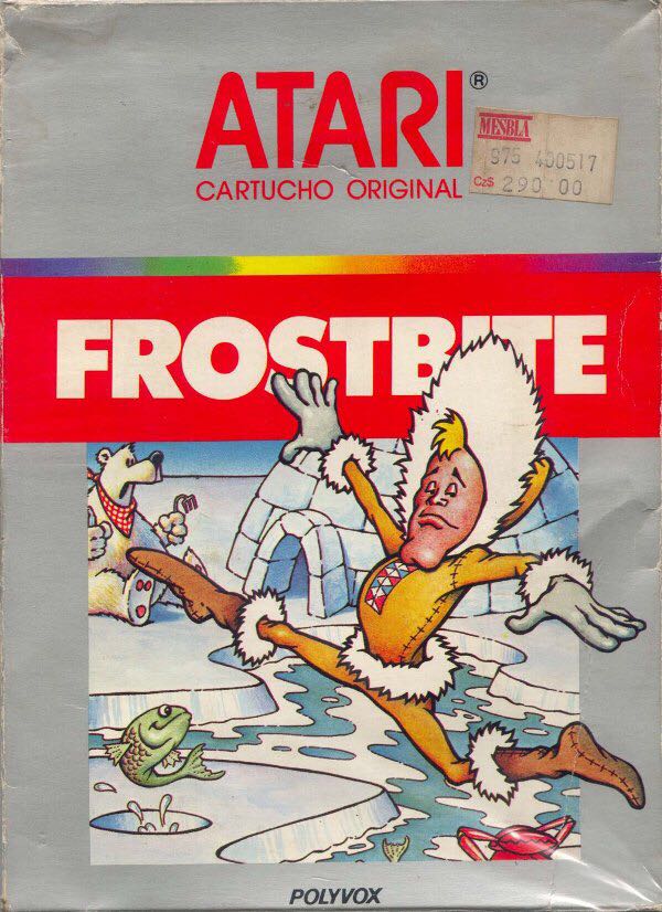 Frostbite - Atari 2600 video game collectible - Main Image 1