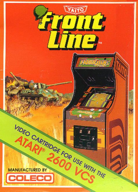 Front Line - Atari 2600 (Taito) video game collectible - Main Image 1