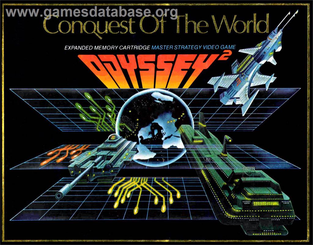 Conquest Of The World - Magnavox Odyssey II video game collectible - Main Image 1