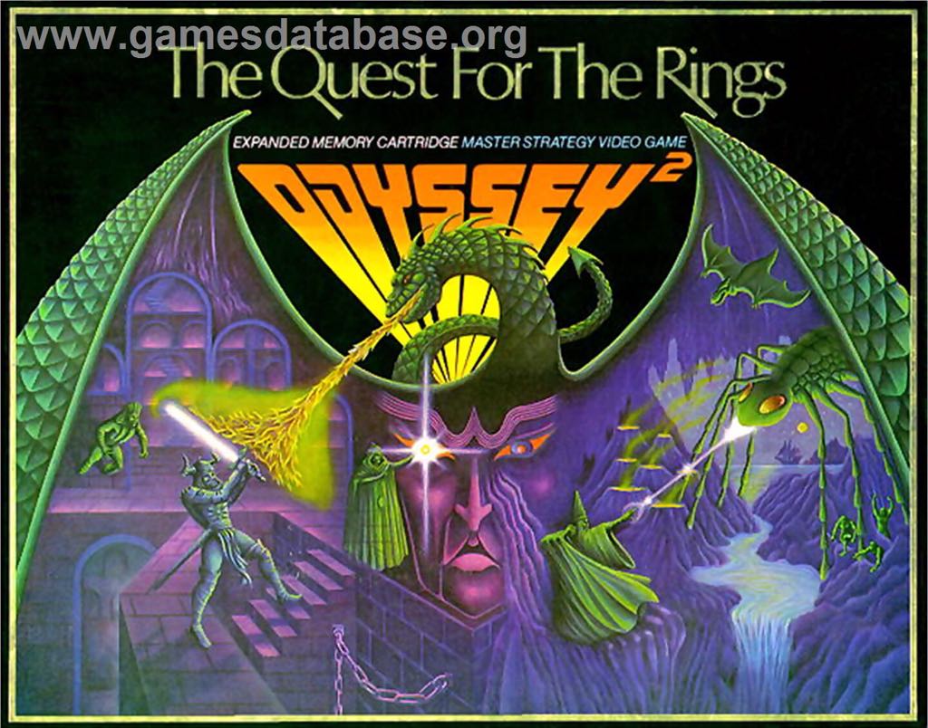 The Quest For The Rings - Magnavox Odyssey II video game collectible - Main Image 1