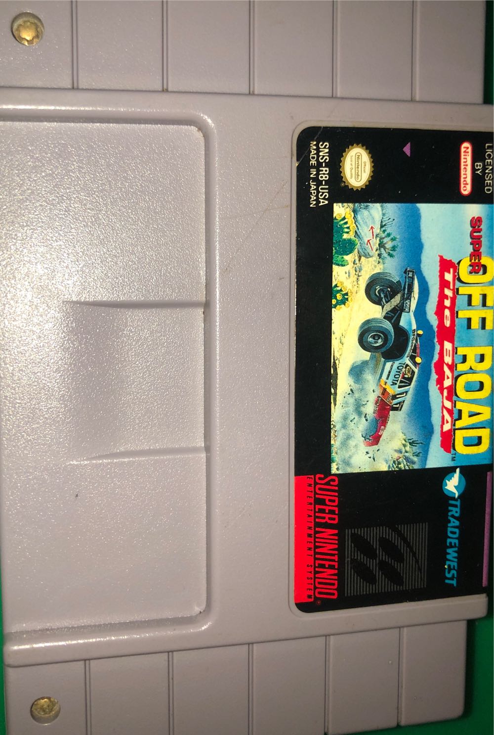 Super Off Road: The Baja - Nintendo Super Nintendo Entertainment System (SNES) (Tradewest - 1) video game collectible - Main Image 4