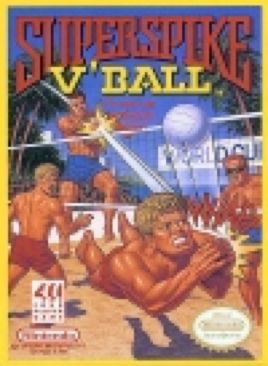 Superstrike V’Ball - Nintendo Entertainment System (NES) (1) video game collectible - Main Image 1