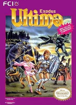 Exodus Ultima - Nintendo Entertainment System (NES) video game collectible - Main Image 1