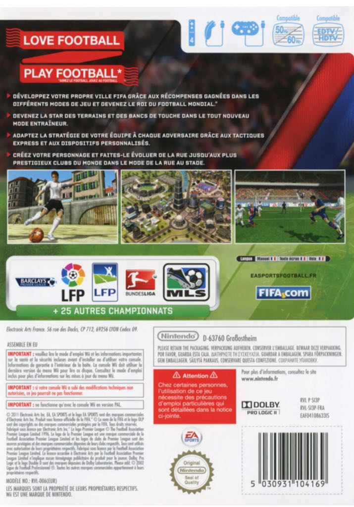 Fifa 12 - Nintendo Wii video game collectible - Main Image 2