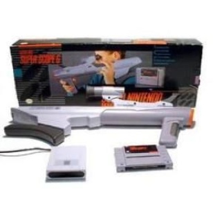 Super NES Super Scope 6 - Nintendo Super Nintendo Entertainment System (SNES) video game collectible - Main Image 1