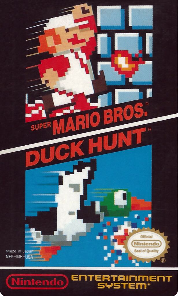 Super Mario Bros. / Duck Hunt - Nintendo Entertainment System (NES) (Nintendo) video game collectible - Main Image 1