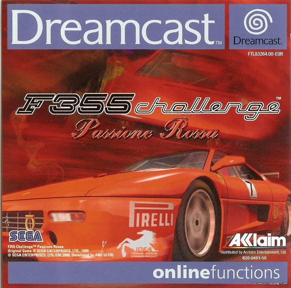 F355 Challenge: Passione Rossa - Sega Dreamcast video game collectible - Main Image 1