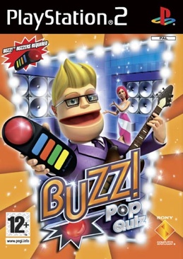 Buzz!: Le Quiz Pop - Sony PlayStation 2 (PS2) (4) video game collectible [Barcode 711719921851] - Main Image 1