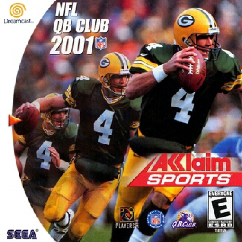 NFL Quarterback Club 2001 - Sega Dreamcast (Acclaim) video game collectible - Main Image 1