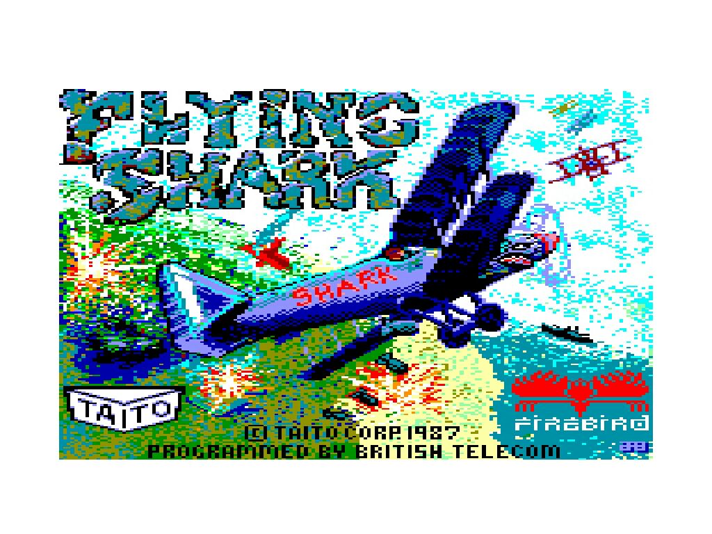 Flying Shark - Sinclair ZX Spectrum video game collectible - Main Image 1