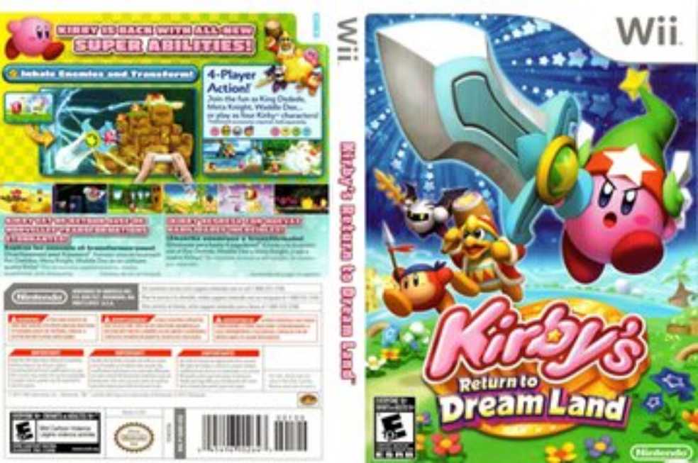 Kirby Return To Dreamland  - Nintendo Wii (Nintendo  - 1) video game collectible - Main Image 2