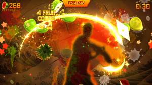 Fruit Ninja Kinect - Microsoft Xbox 360 video game collectible - Main Image 2