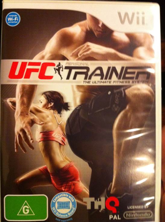 UFC Trainer: The Ultimate Fitness System - Nintendo Wii video game collectible - Main Image 1