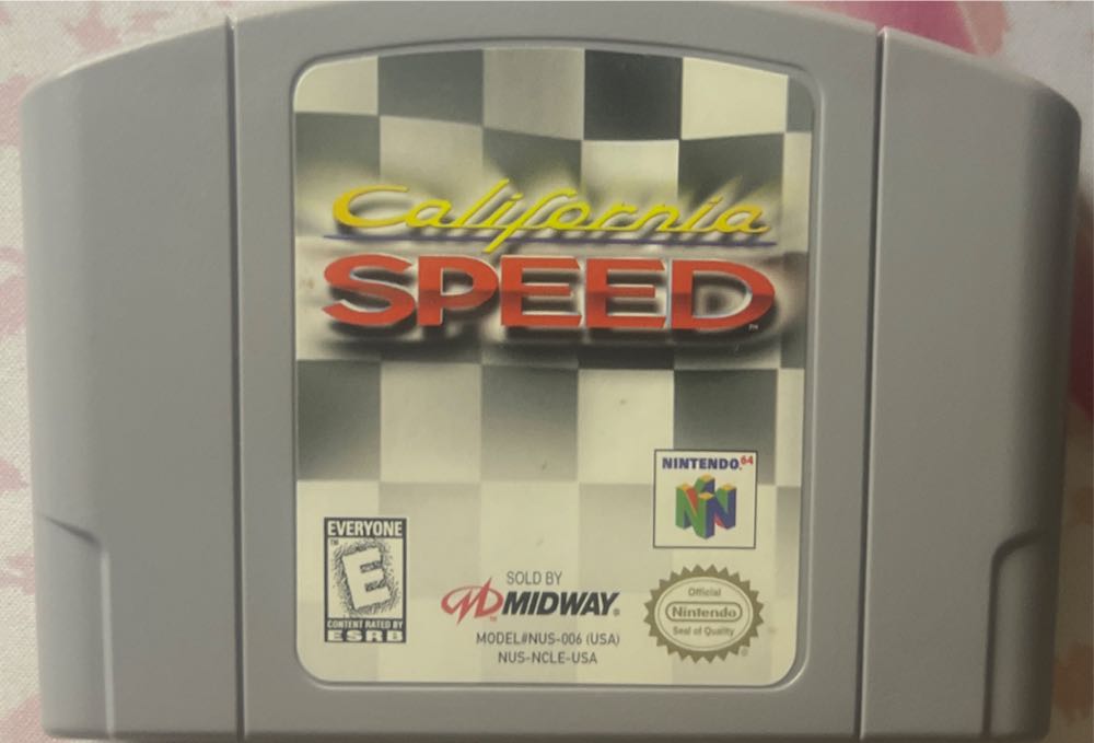 California Speed - Nintendo 64 (N64) (Midway - 4) video game collectible - Main Image 3