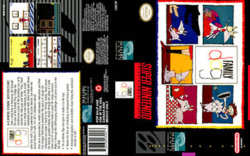 Family Dog - Nintendo Super Nintendo Entertainment System (SNES) video game collectible - Main Image 2