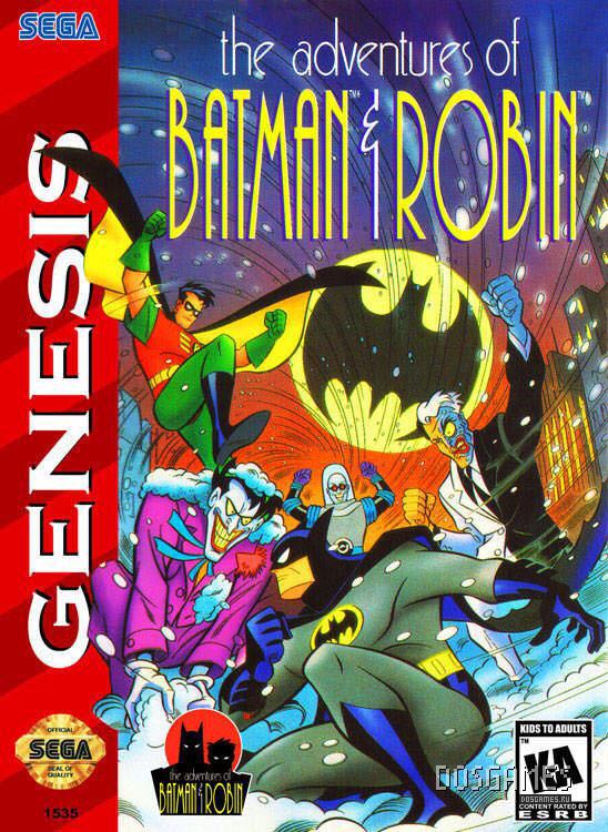 The Adventures of Batman & Robin - Sega Genesis (Mega Drive) video game collectible - Main Image 1