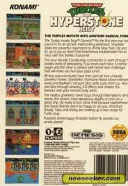 Teenage Mutant Ninja Turtles: The Hyperstone Heist - Sega Genesis (Mega Drive) (Konami - 2) video game collectible - Main Image 2