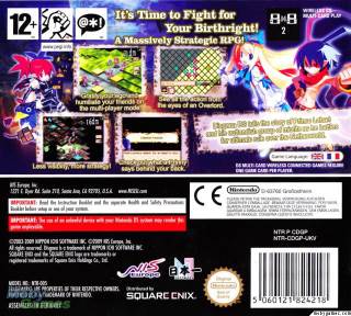 (2008) Disgaea DS - Nintendo DS (Square Enix - 1-2) video game collectible [Barcode 5060121824232] - Main Image 2
