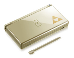 Nintendo DS Lite Zelda Edition - Nintendo DS video game collectible - Main Image 1