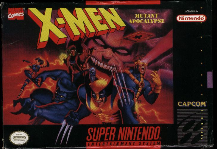 X-Men: Mutant Apocalypse - Nintendo Super Nintendo Entertainment System (SNES) (Capcom) video game collectible - Main Image 1