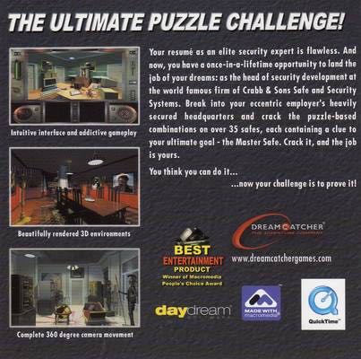Safecracker - PC (Dream Catcher) video game collectible - Main Image 2