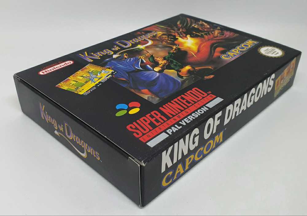 King of Dragons - Nintendo Super Nintendo Entertainment System (SNES) (Capcom - 2) video game collectible [Barcode 013388130184] - Main Image 4