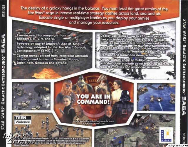 Star Wars: Galactic Battlegrounds SAGA - CD Projekt GOG video game collectible - Main Image 2