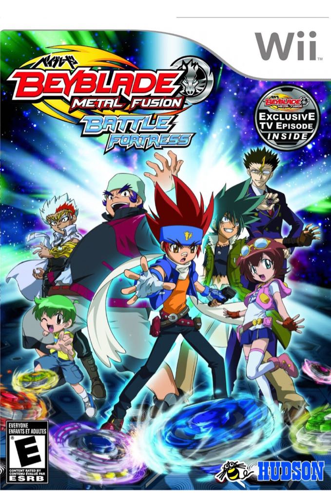 Beyblade Metal Fusion Battle Fortress - Nintendo Wii video game collectible - Main Image 1